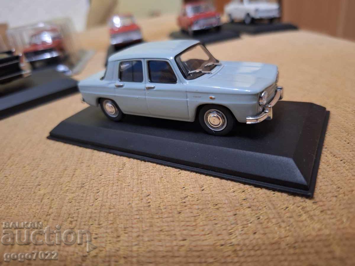 BULGAR RENAULT 8 DEAGOSTINI 1/43 с цена 10.00 лв. | € 5.11 BULGAR RENAULT 8 DEAGOSTINI 1/43 с цена 10.00 лв. | € 5.11