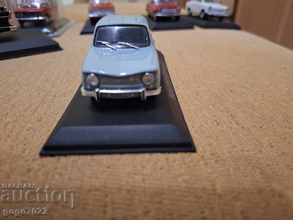 Аукцион BULGAR RENAULT 8 DEAGOSTINI 1/43 Аукцион BULGAR RENAULT 8 DEAGOSTINI 1/43