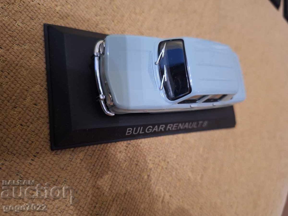 BULGAR RENAULT 8 DEAGOSTINI 1/43 - 5 BULGAR RENAULT 8 DEAGOSTINI 1/43 - 5