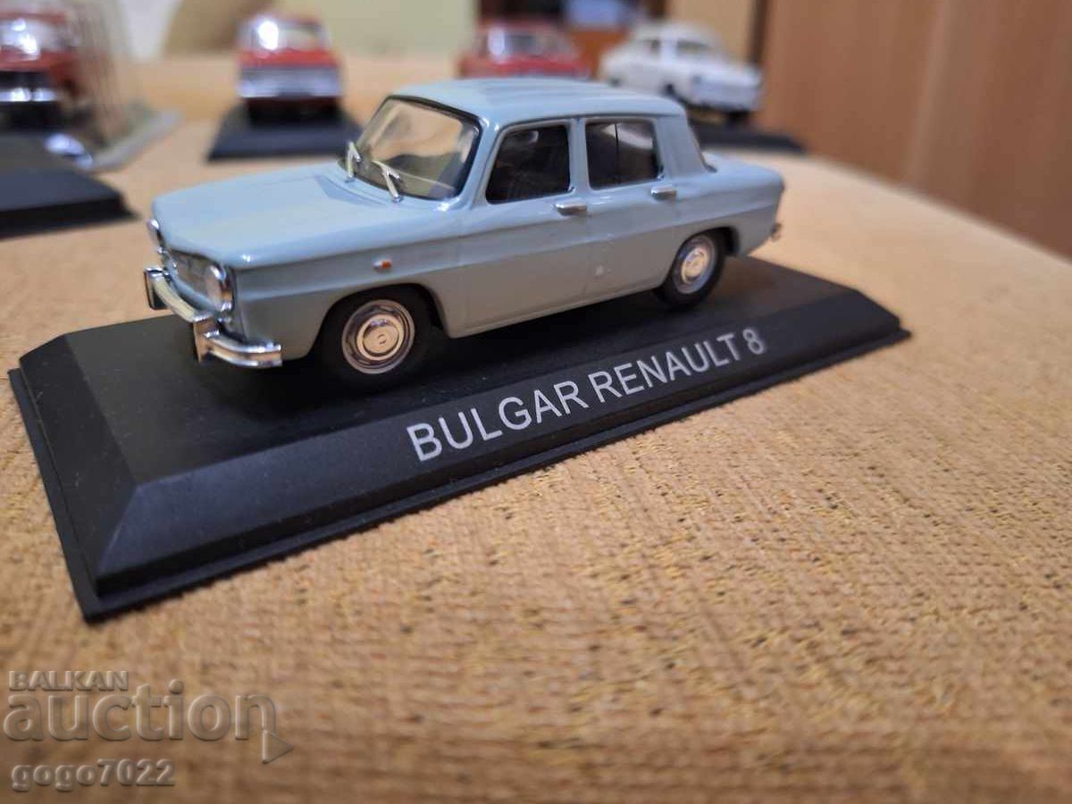 BULGAR RENAULT 8 DEAGOSTINI 1/43 BULGAR RENAULT 8 DEAGOSTINI 1/43