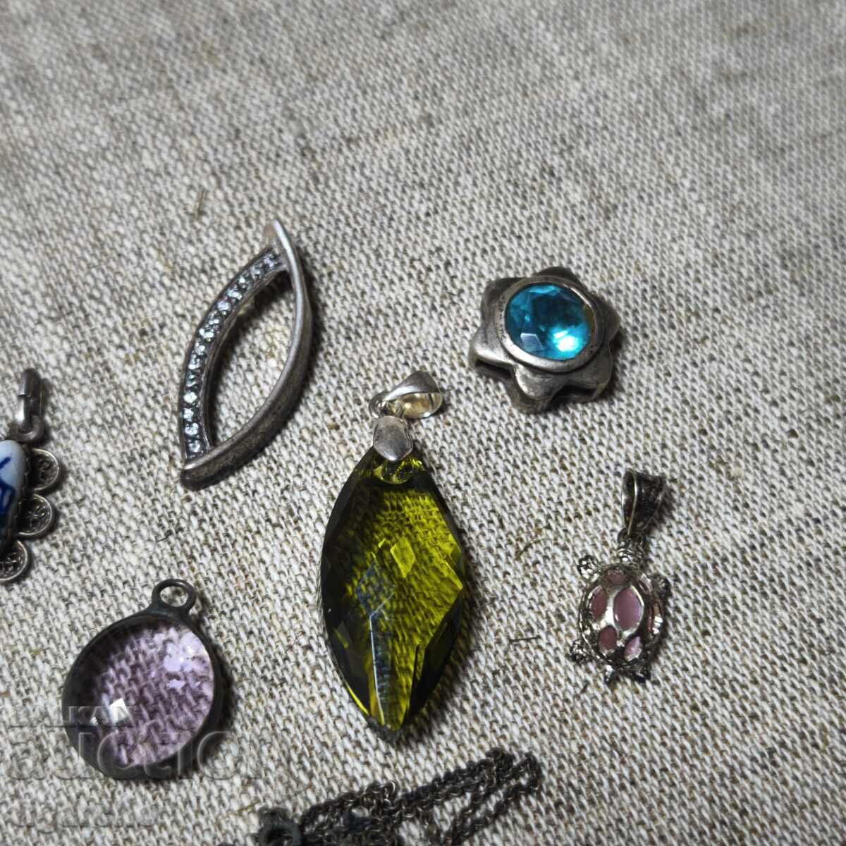 Delivery of Silver Pendants