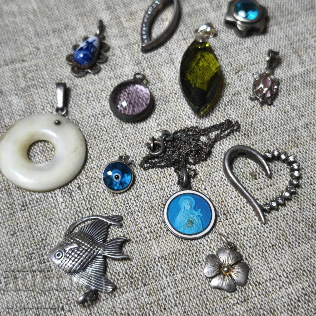 Silver Pendants - 6