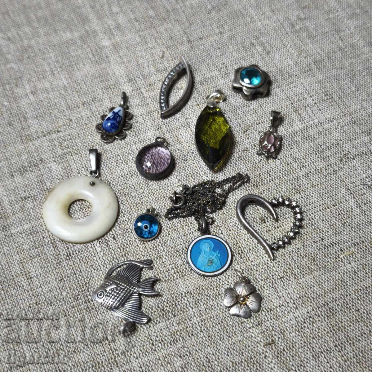 Silver Pendants - 7