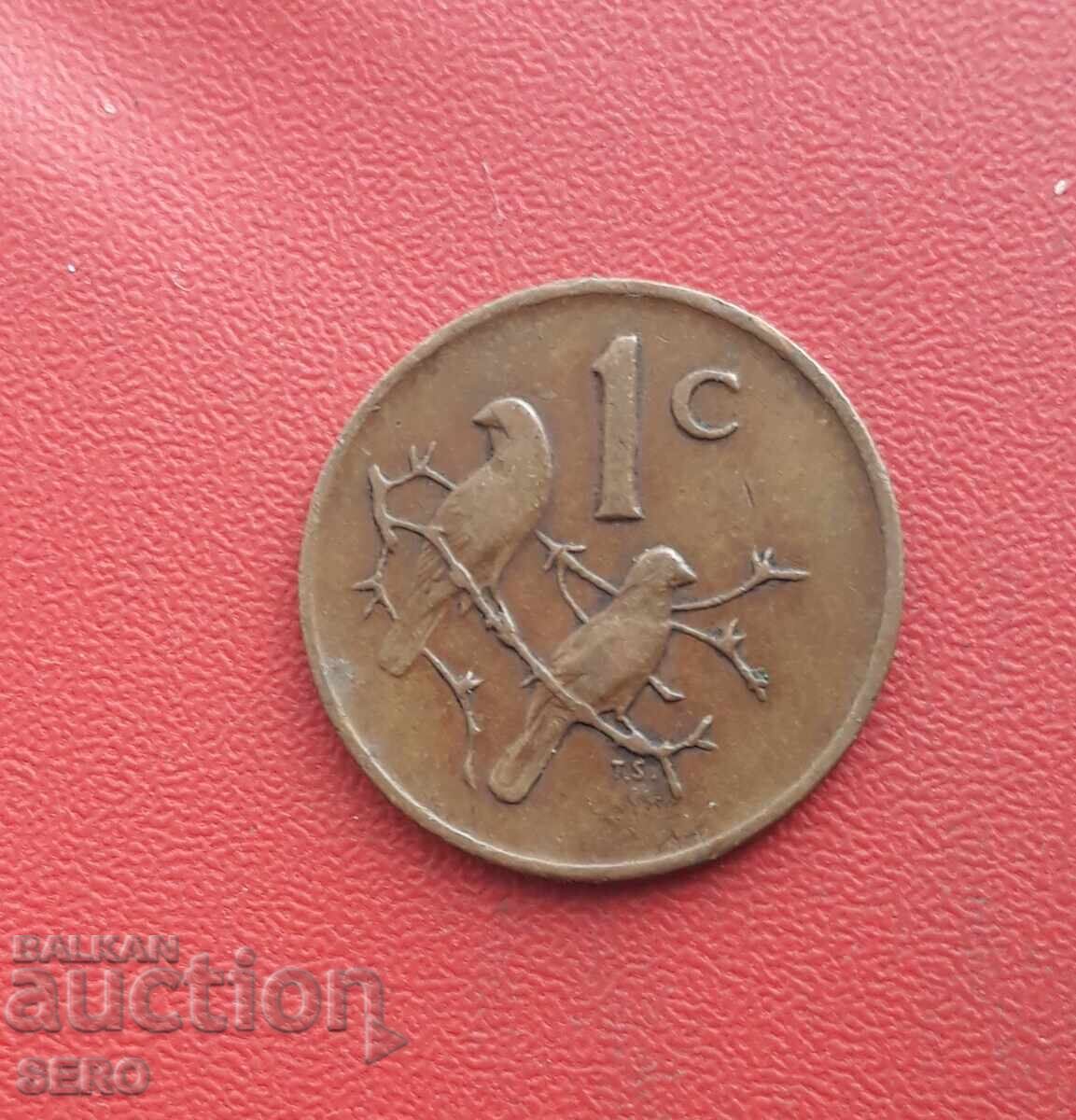 Africa de Sud - 1 cent 1973 Africa de Sud - 1 cent 1973