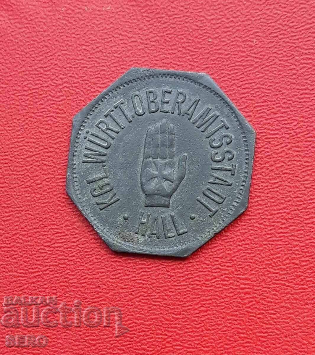 Germania-Renania de Nord-Westfalia-Halle-10 pfennigi cu preț 5.00 BGN | € 2.56 Germania-Renania de Nord-Westfalia-Halle-10 pfennigi cu preț 5.00 BGN | € 2.56