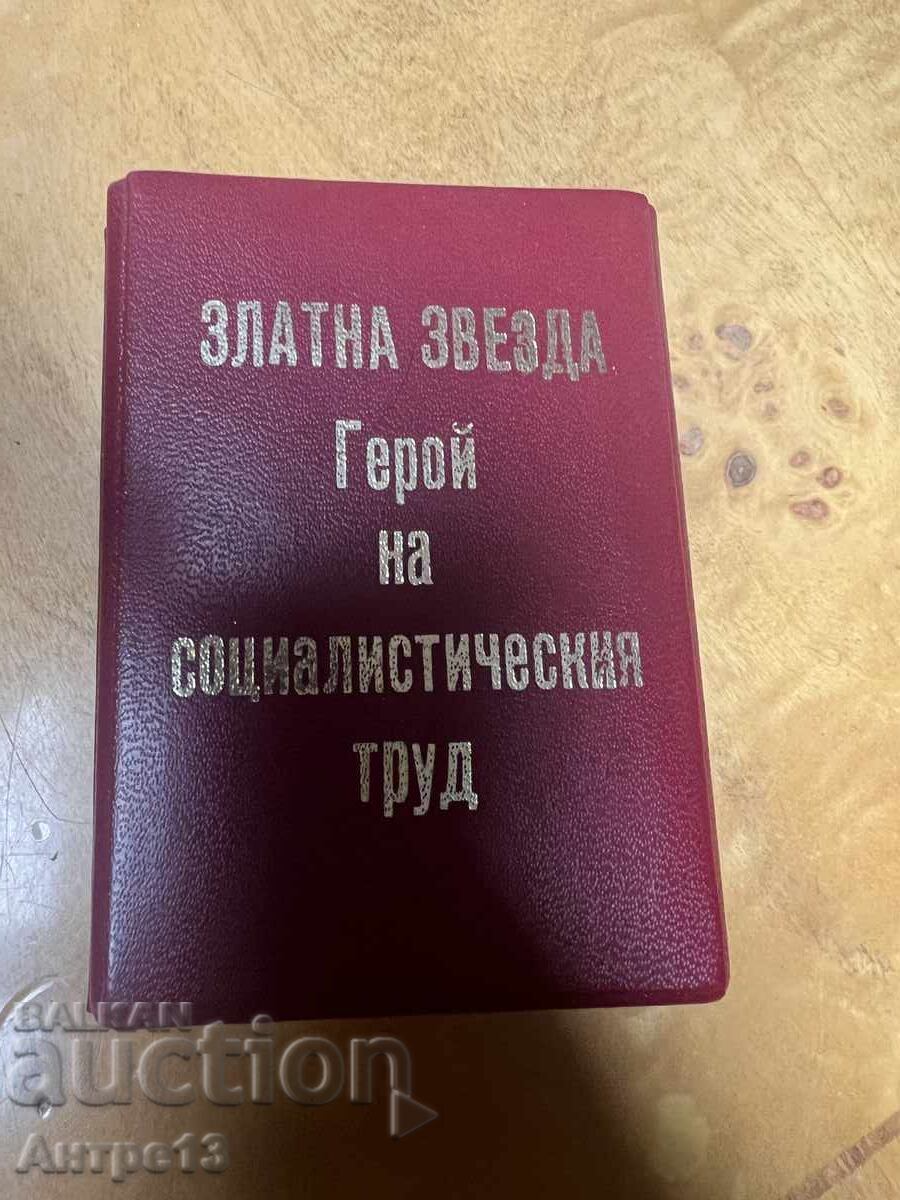 Χρυσό αστέρι Ήρωας της Σοσιαλιστικής Εργασίας - 6