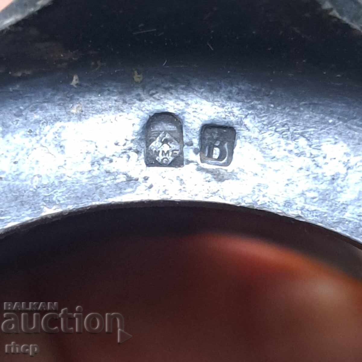 WMF Art Nouveau όμορφα ασημένια σουβέρ Γερμανία - 5