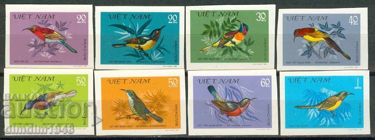 Виетнам 1981 - Фауна,пълна серия и блок,чиста,без лепенка