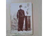 Края на XIX век войник с пушка Шумен фото Маркарян
