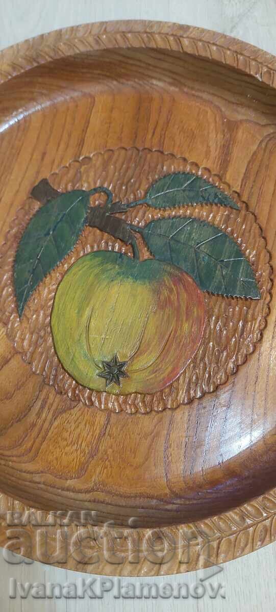 Auction  Wooden panel for connoisseurs 29cm