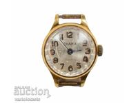 Women's watch CHAIKA CHAIKA USSR with gold plating 10 Mk - working