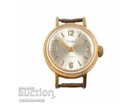 Women's watch CHAIKA CHAIKA USSR with gold plating 10 Mk - working