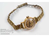 Women's watch CHAIKA CHAIKA USSR with gold plating 10 Mk - working