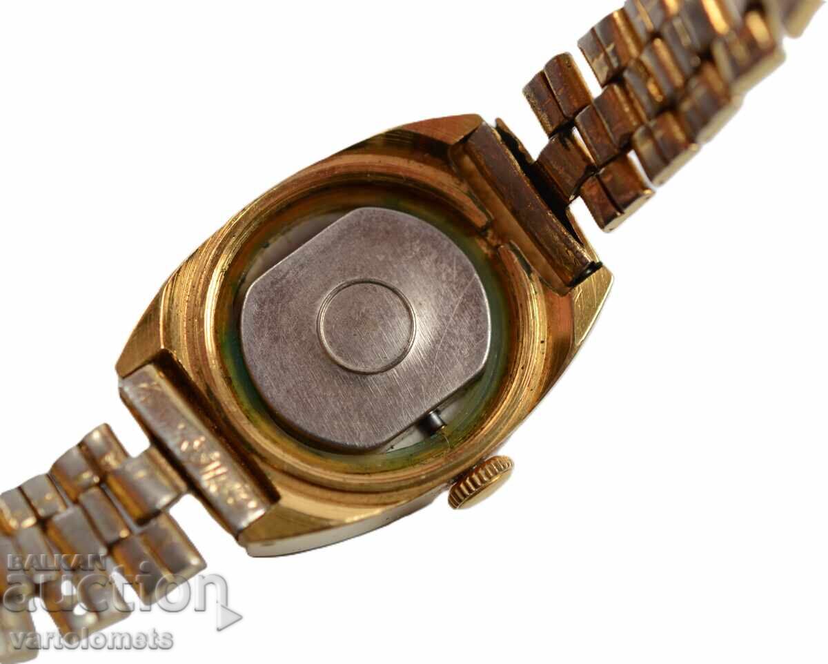 Δημοπρασία Γυναικείο ρολόι ZARIA ZARIA USSR με επιχρύσωση 10 Mk - λειτουργεί Δημοπρασία Γυναικείο ρολόι ZARIA ZARIA USSR με επιχρύσωση 10 Mk - λειτουργεί