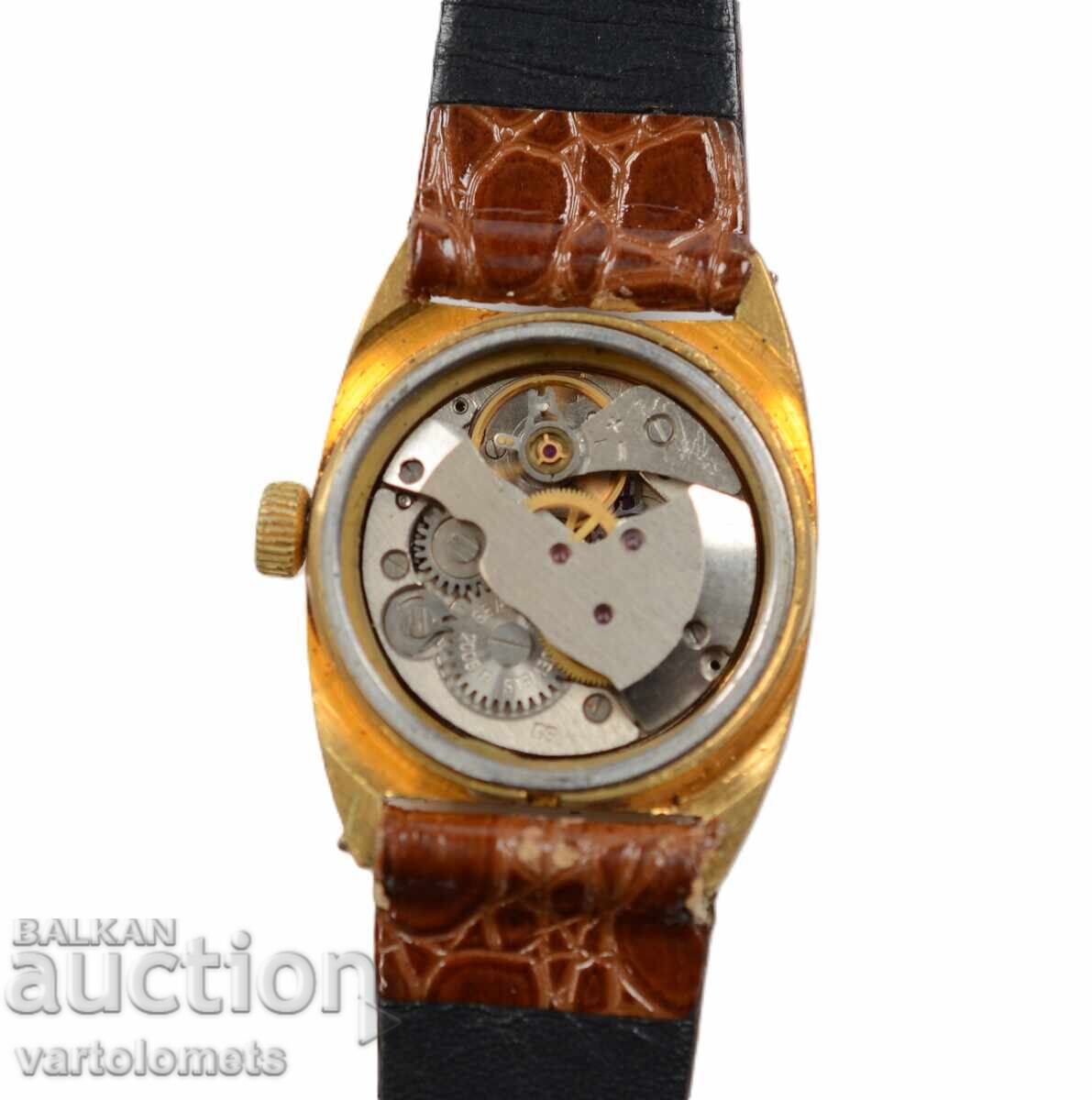 Women's watch ZARIA ZARIA USSR with gold plating 10 Mk - working with price 18.00 BGN | € 9.20