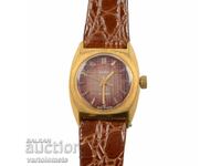 Women's watch ZARIA ZARIA USSR with gold plating 10 Mk - working