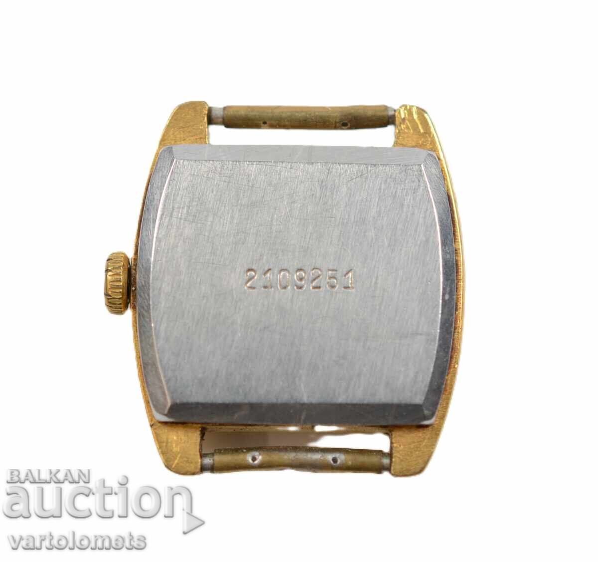 Παράδοση Γυναικείο ρολόι ZARIA ZARIA USSR με επιχρύσωση 10 Mk - λειτουργεί Παράδοση Γυναικείο ρολόι ZARIA ZARIA USSR με επιχρύσωση 10 Mk - λειτουργεί