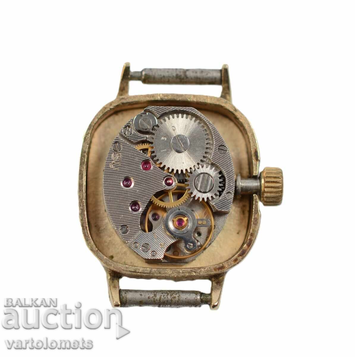 Women's CARDINAL watch with gold plating 10 Mk - working with price 15.00 BGN | € 7.67 Women's CARDINAL watch with gold plating 10 Mk - working with price 15.00 BGN | € 7.67