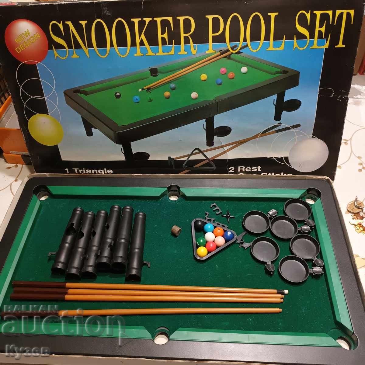 Παιδικό επιτραπέζιο παιχνίδι snooker σνούκερ