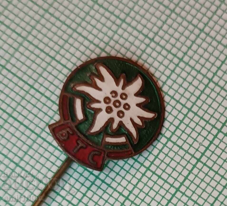 Значка- БТС Български туристически съюз с цена 1.00 лв. | € 0.51 Значка- БТС Български туристически съюз с цена 1.00 лв. | € 0.51