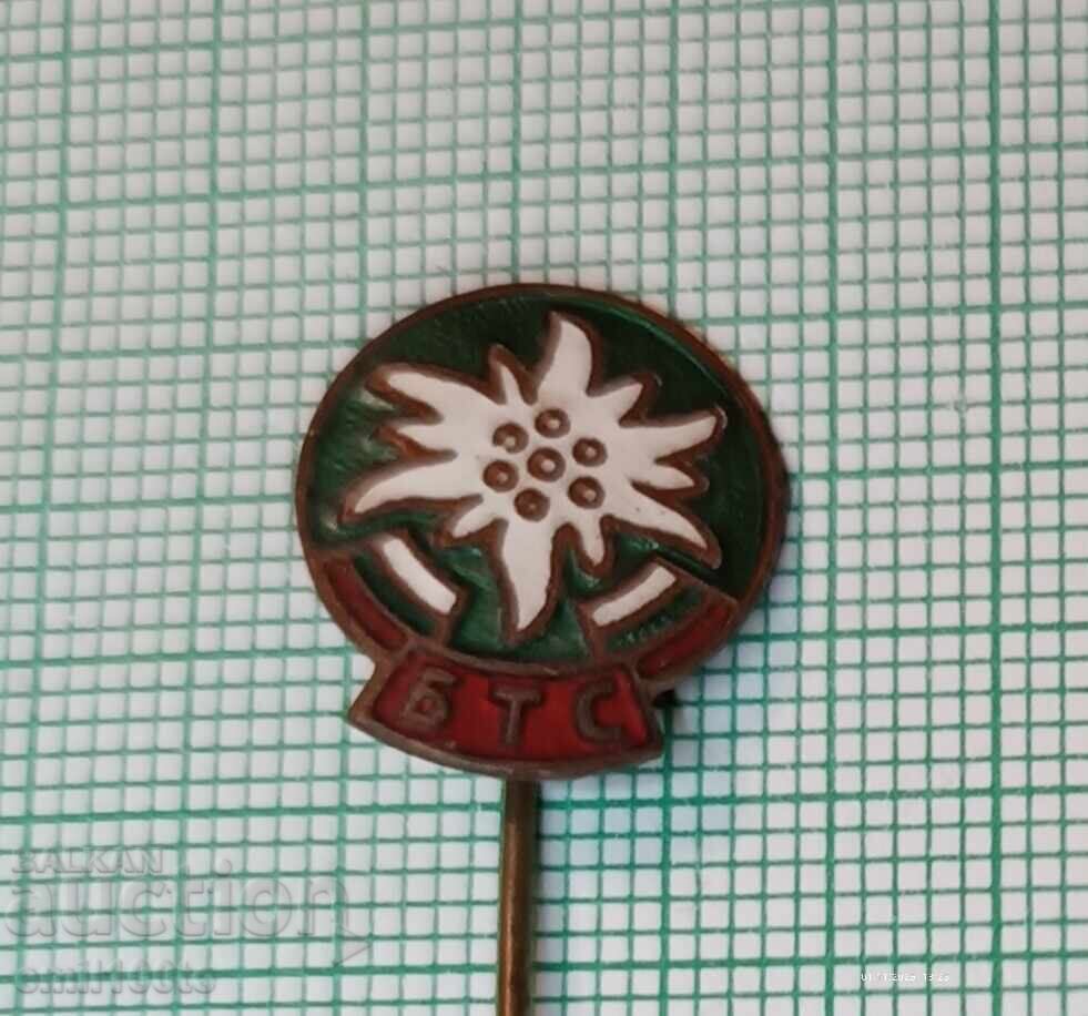 Значка- БТС Български туристически съюз Значка- БТС Български туристически съюз