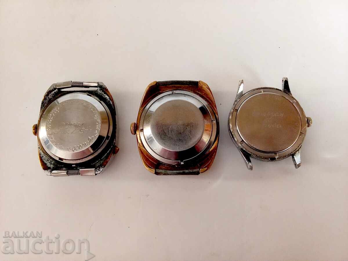 Auction  Lot of old prize watches and other items