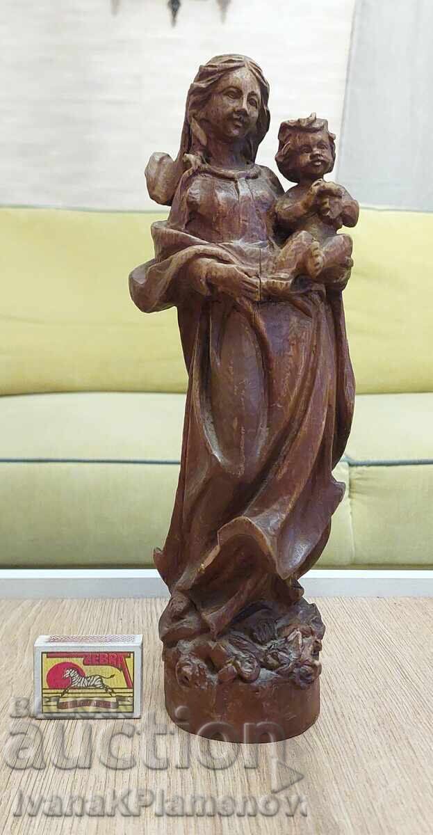 Wood carving for connoisseurs, height 31cm - 6 Wood carving for connoisseurs, height 31cm - 6