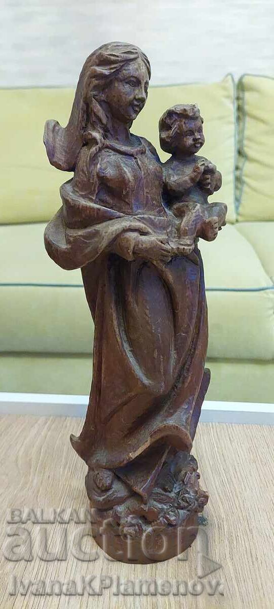 Wood carving for connoisseurs, height 31cm Wood carving for connoisseurs, height 31cm