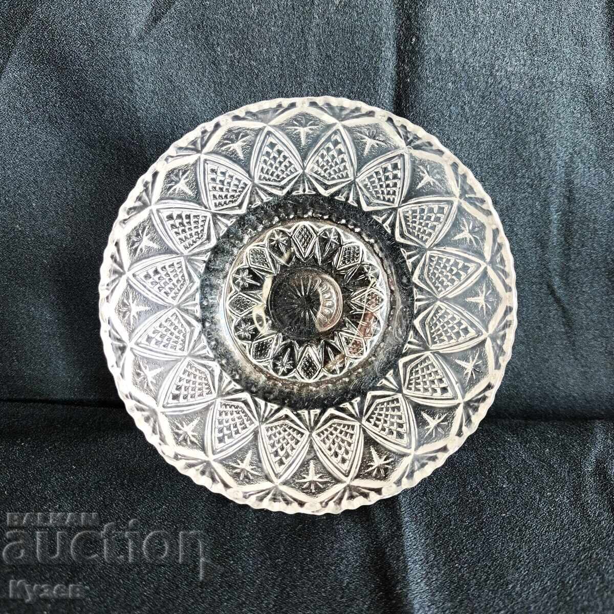 Set of small bowls, 11 pieces, crystal glass from the Soviet era with price 15.00 BGN | € 7.67 Set of small bowls, 11 pieces, crystal glass from the Soviet era with price 15.00 BGN | € 7.67