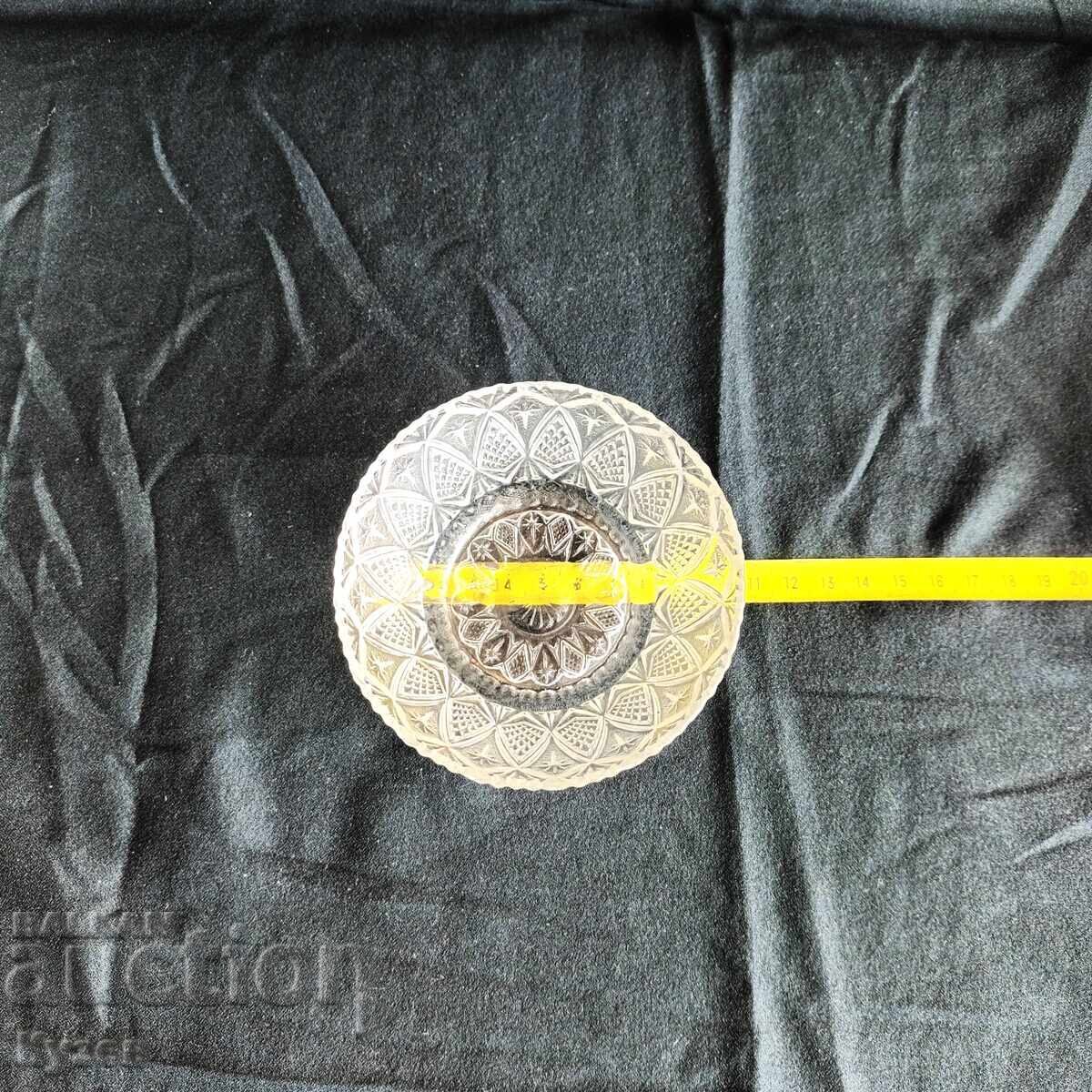 Auction Set of small bowls, 11 pieces, crystal glass from the Soviet era Auction Set of small bowls, 11 pieces, crystal glass from the Soviet era