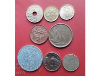 Mixed lot of 8 coins