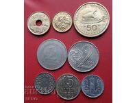 Mixed lot of 8 coins