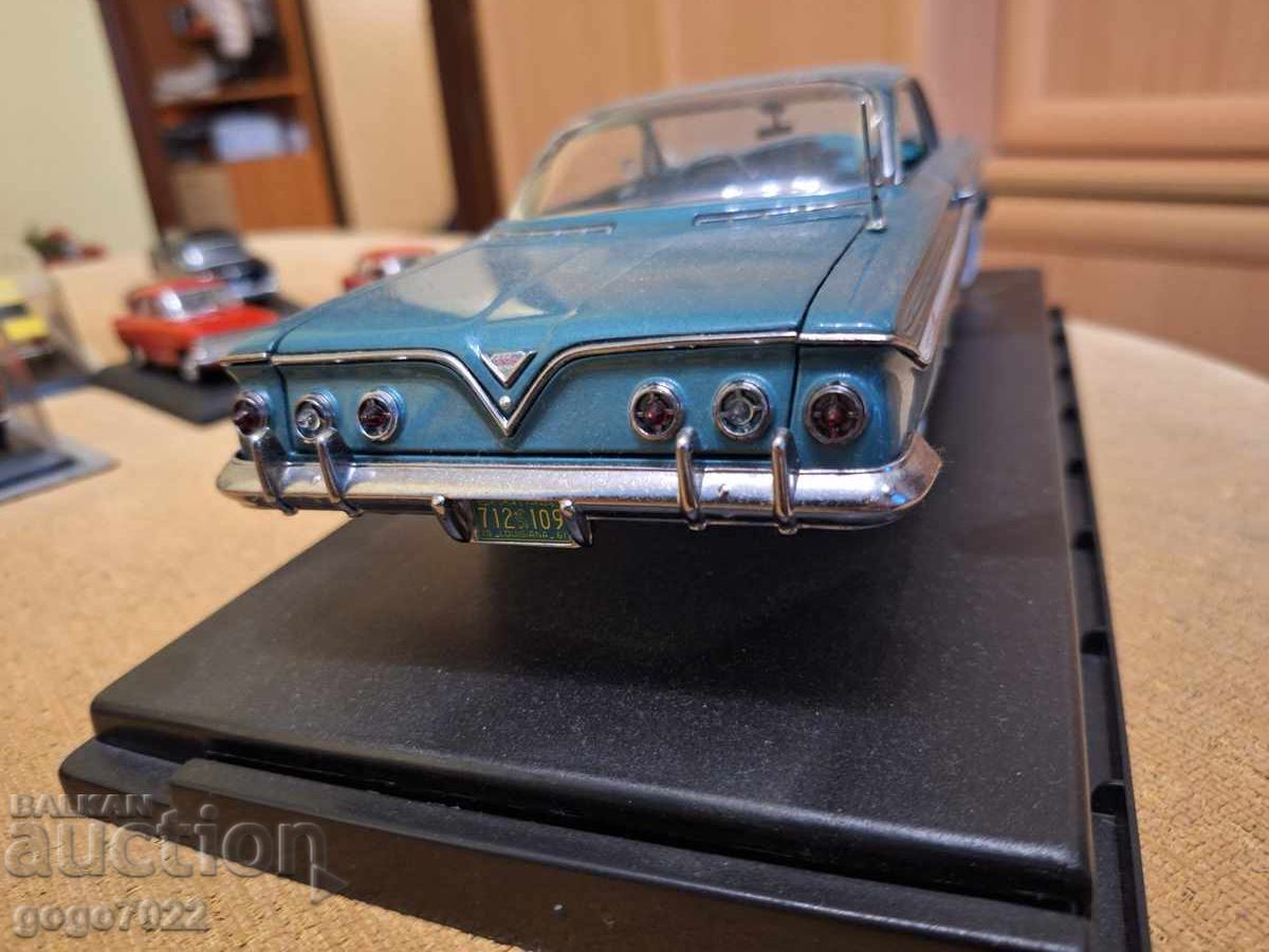 CHEVROLET IMPALA SPORT COUPE 1/18 WITHOUT STAR - 5 CHEVROLET IMPALA SPORT COUPE 1/18 WITHOUT STAR - 5