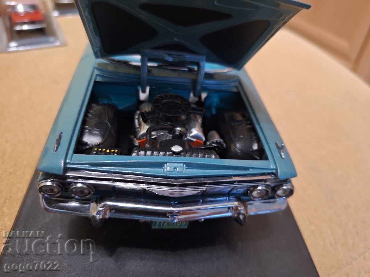 CHEVROLET IMPALA SPORT COUPE 1/18 WITHOUT STAR - 6 CHEVROLET IMPALA SPORT COUPE 1/18 WITHOUT STAR - 6