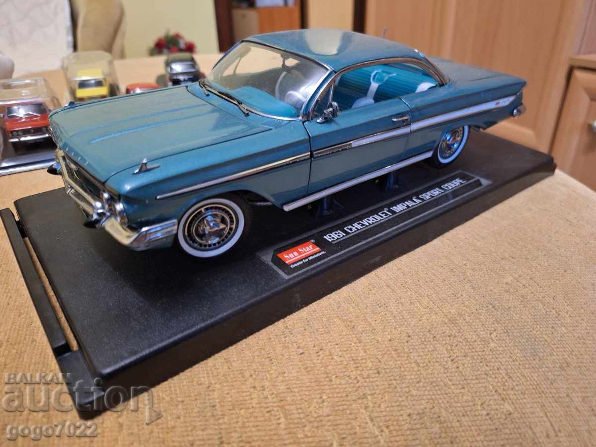 CHEVROLET IMPALA SPORT COUPE 1/18 WITHOUT STAR CHEVROLET IMPALA SPORT COUPE 1/18 WITHOUT STAR