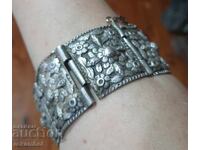 Brățară rară, renascentistă, masivă din argint