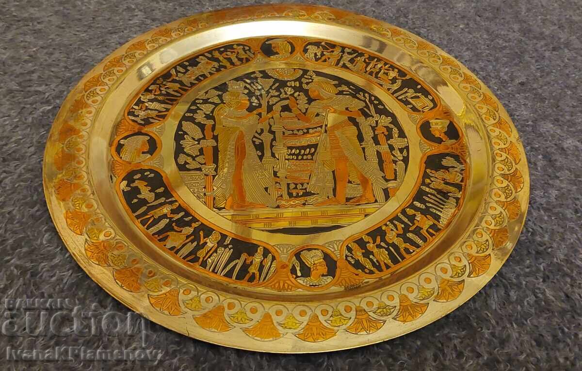 Аукцион Пано месинг Египет за ценители 25см