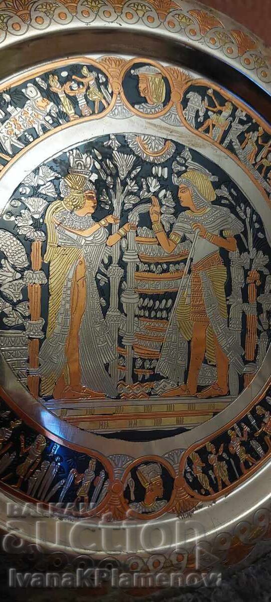 Brass panel Egypt for connoisseurs 25cm - 5
