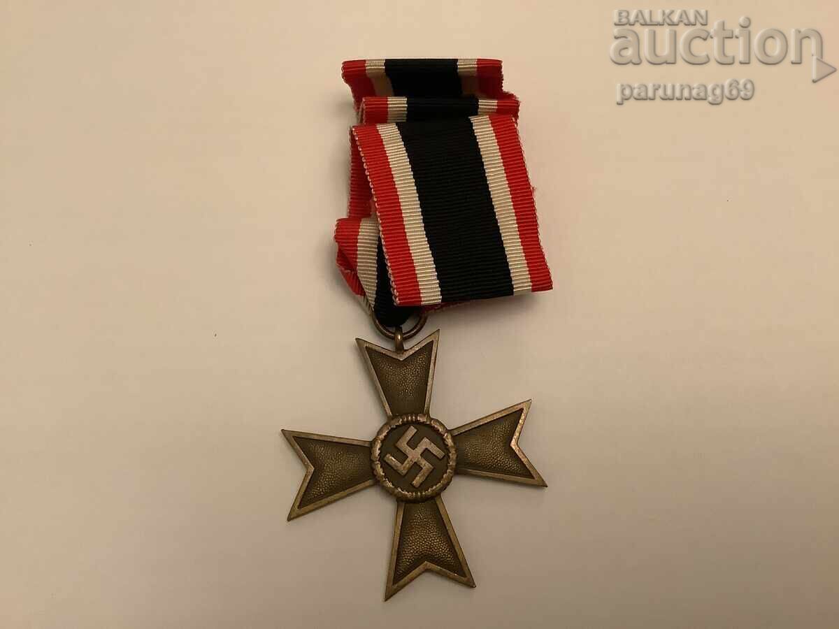 Al Treilea Reich Cruce de Război clasa a II-a fără săbii 1939 - 1945 Al Treilea Reich Cruce de Război clasa a II-a fără săbii 1939 - 1945