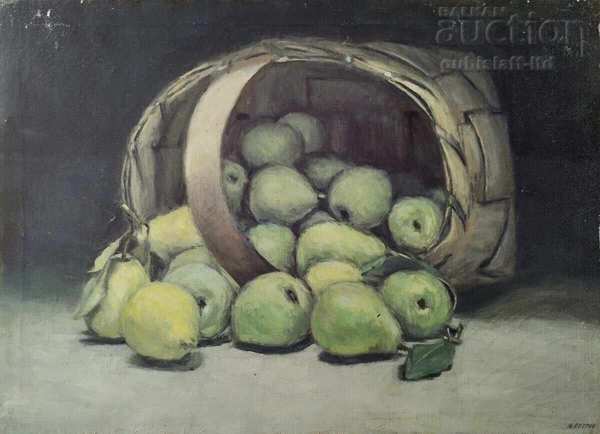 Ζωγραφική, νεκρή φύση, τέχνη. Marin Petrov Zhelezharov (1933-2001)