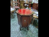 Unic dulap bar antic englezesc din lemn