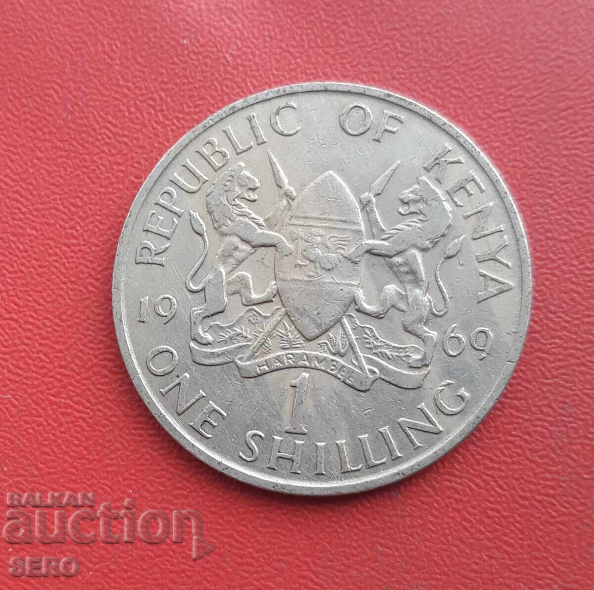 Kenya-1 shilling 1969 Kenya-1 shilling 1969