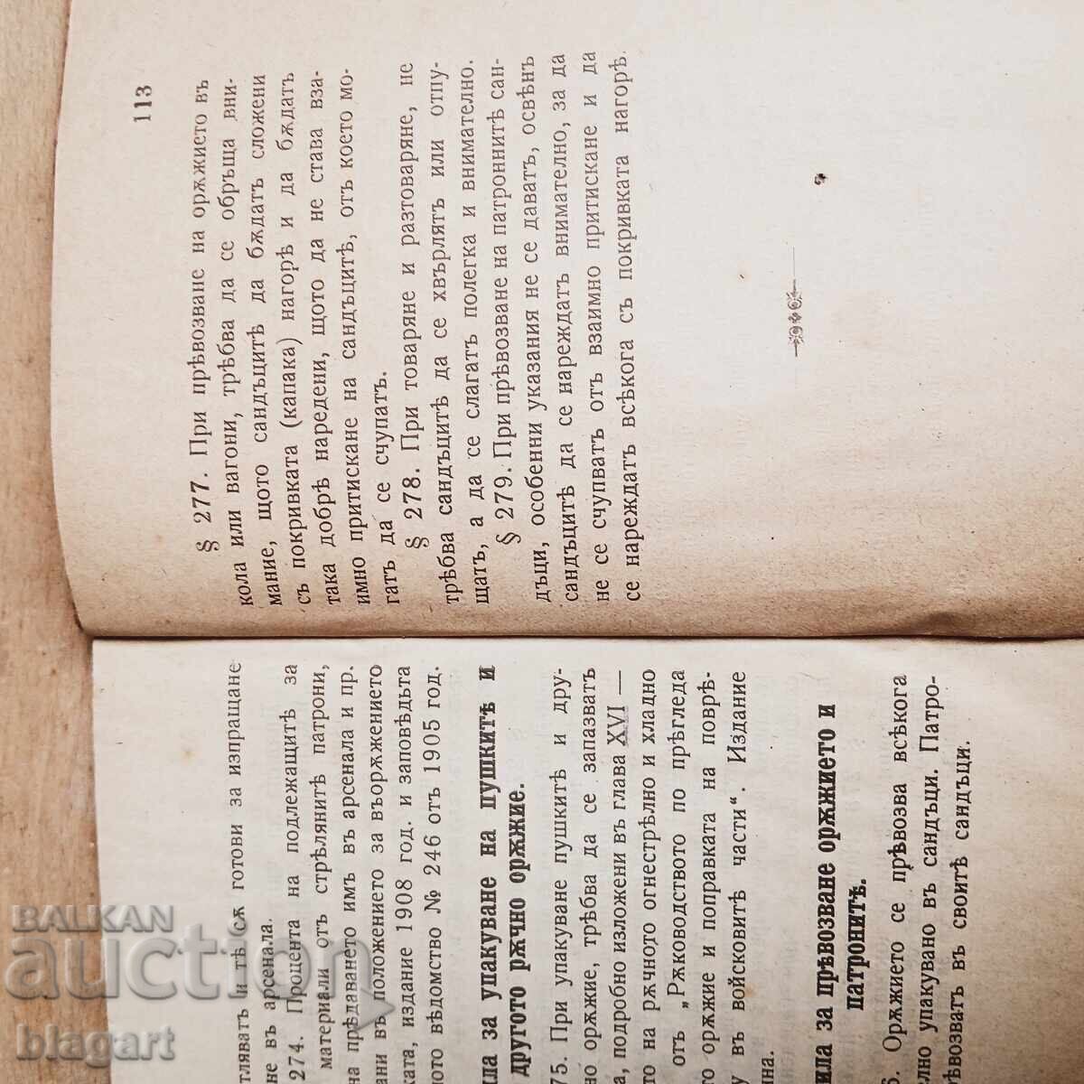 Handguns, machine guns 1914. Kingdom of Bulgaria with price 16.55 BGN | € 8.46 Handguns, machine guns 1914. Kingdom of Bulgaria with price 16.55 BGN | € 8.46