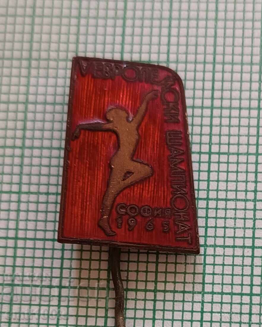 Znachka - Ευρωπαϊκό Πρωτάθλημα Γυμναστικής Σόφια 1965