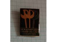 Badge - International Sabre Tournament Sofia 1988
