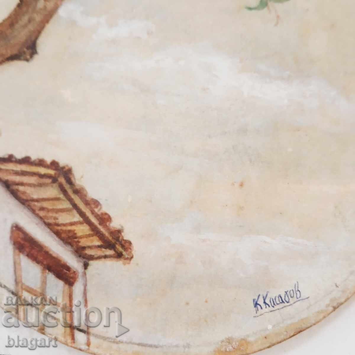 Painting, board - K. Kasabov with price 28.00 BGN | € 14.32