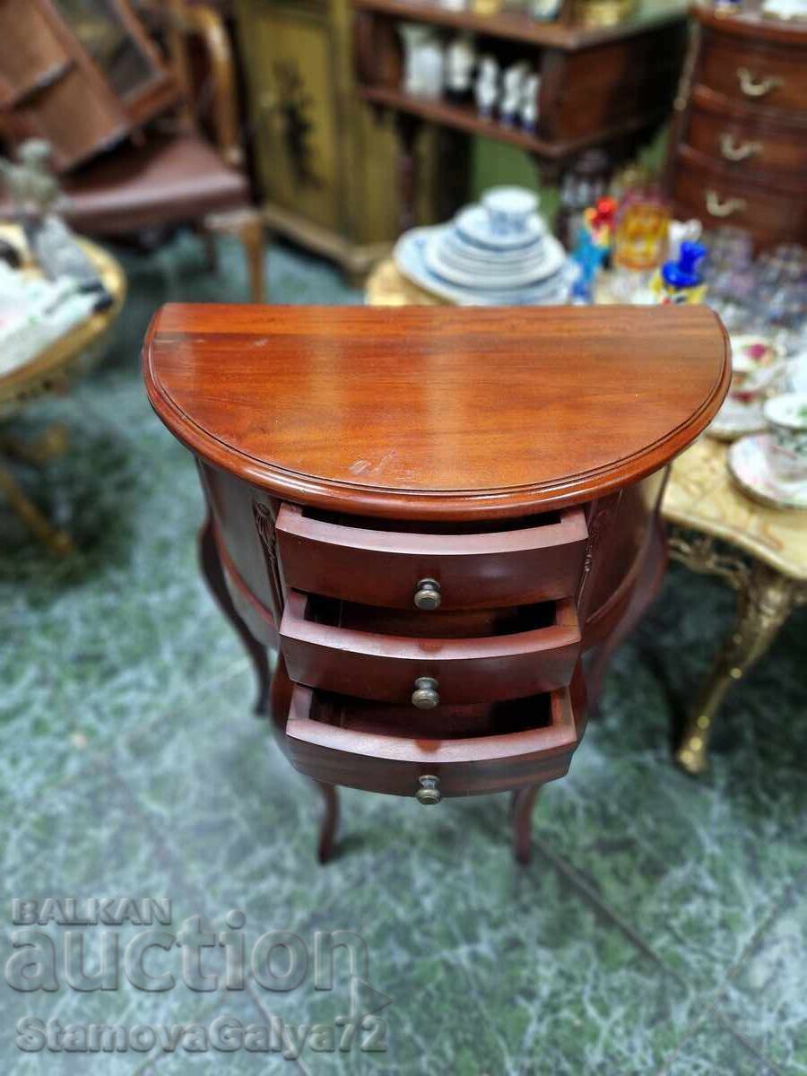 Уникална антикварна английска конзолна масичка - 7