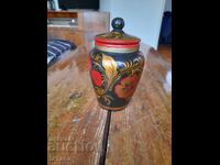 Cutie veche de lemn, hohloma