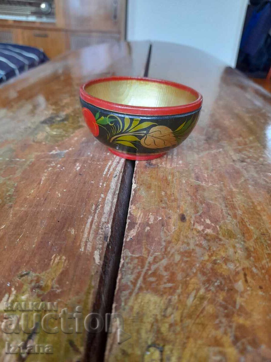 Παλιά ξύλινη κούπα, χοχλόμα με τιμή 16.00 BGN | € 8.18