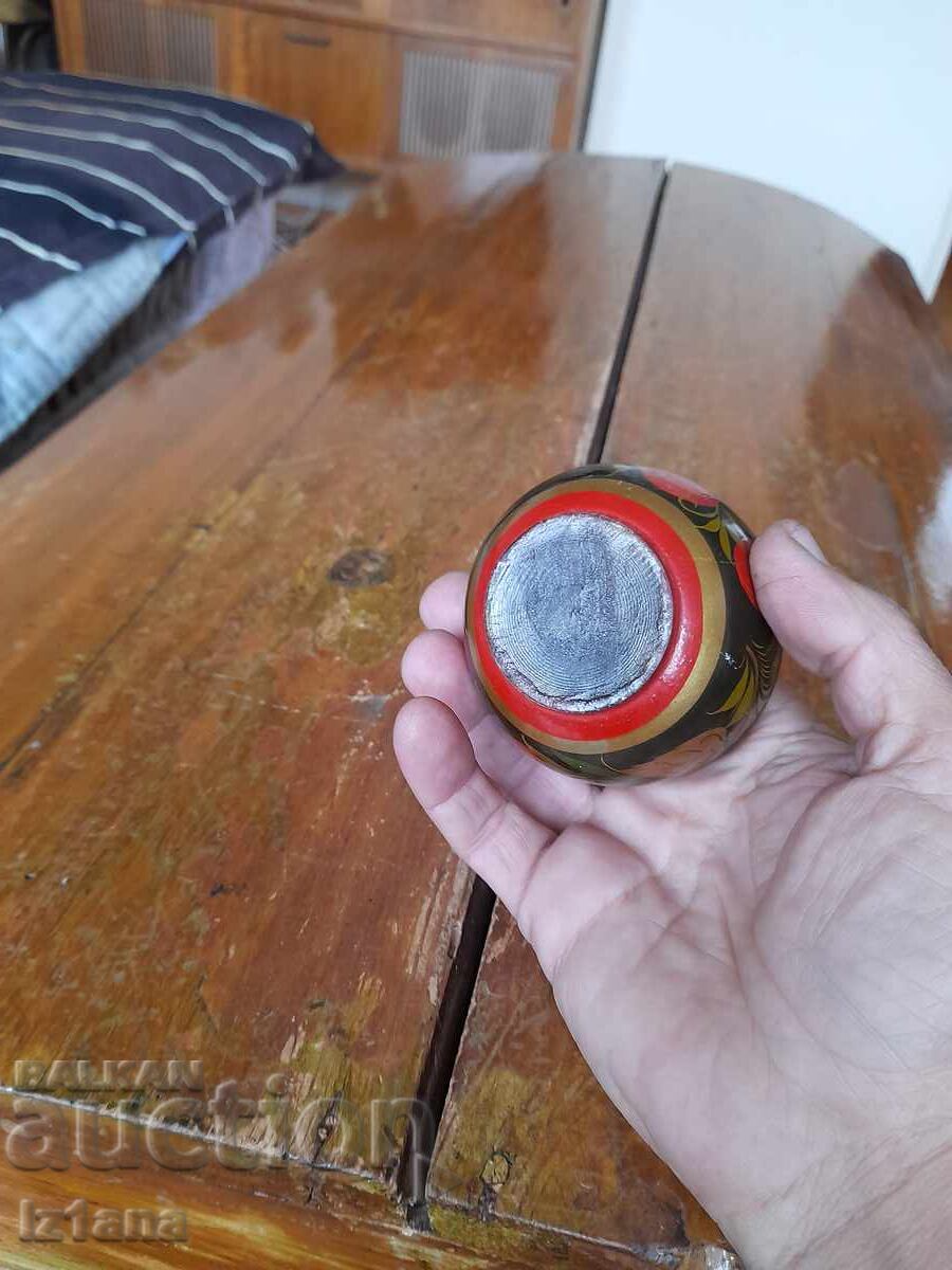 Παλιά ξύλινη κούπα, χοχλόμα - 6